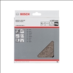 Bosch Polierfilz für Exzenterschleifer, hart, Klett, 160 mm, 2er-Pack #3608604000