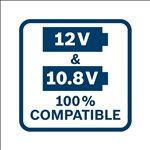 Bosch Akkupack GBA 12 Volt, 2.0 Ah #1600Z0002X
