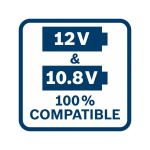 Bosch Akku Starter-Set: 2 x GBA 12 Volt, 6.0 Ah und GAL 12V-40 #1600A01B20