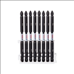 Bosch Doppelklingen Schrauberbit-Set Impact Control, 8-teilig, 4 x PH2, 4 x PZ2,110 mm #2608522348