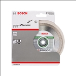 Bosch Diamanttrennscheibe Standard for Ceramic, 115 x 22,23 x 1,6 x 7 mm, 1er-Pack #2608602201