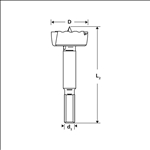 Bosch Forstnerbohrer 10 mm #2608577000