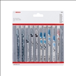 Bosch Stichsägeblatt-Set All in One, 10-teilig #2607011171