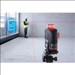 Bosch Linienlaser GLL 3-80 C, mit 1 x 2.0 Ah Li-Ion Akku, Halterung BM 1, L-BOXX #0601063R02