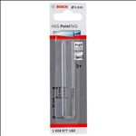 Bosch Metallspiralbohrer HSS PointTeQ, DIN 338, 1,0 mm, 2er-Pack #2608577153