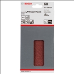 Bosch Schleifblatt C430, 93 x 186 mm, 60, 8 Löcher, 10er-Pack #2608605303