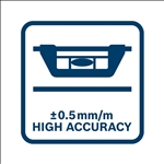 Bosch Optisches Nivelliergerät Wasserwaage schmal 120cm #1600A01V3Z