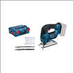 Bosch Akku-Stichsäge GST 18V-LI B, in L-BOXX 136 mit Stichsägeblatt #06015A6101