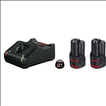 Bosch Starter-Set 2 x GBA 12V 3.0Ah + GAL 12V-40 #1600A019RD