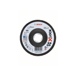 Bosch X-LOCK Fächerschleifscheibe, X571, Best for Metal, abgewinkelt Ø115 mm K 60, 1St #2608619198