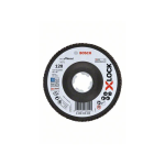 Bosch X-LOCK Fächerschleifscheibe, X571, Best for Metal, abgewinkelt Ø115 mm K120, 1St #2608619200