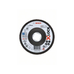 Bosch X-LOCK Fächerschleifscheibe, X571, Best for Metal, abgewinkelt Ø125 mm K 40, 1St #2608619201