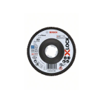 Bosch X-LOCK Fächerschleifscheibe, X571, Best for Metal, abgewinkelt Ø125 mm K 80, 1St #2608619203