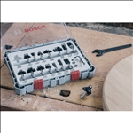 Bosch 15-teiliges Fräser-Set, 1/4-Zoll Schaft #2607017473