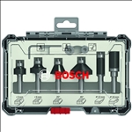 Bosch 6-teiliges Rand- und Kantenfräser-Set, 8-mm-Schaft #2607017469