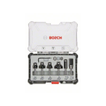 Bosch 6-teiliges Rand- und Kantenfräser-Set, 8-mm-Schaft. Für Handfräsen #2607017469