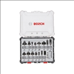 Bosch 15-teiliges Fräser-Set, 8-mm-Schaft #2607017472