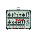 Bosch 15-teiliges Fräser-Set, 6-mm-Schaft #2607017471