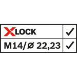 Bosch X-LOCK Faecherscheibe BfM,115mm,K60 #2608619198