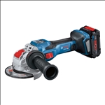 Bosch Akku-Winkelschleifer BITURBO mit X-LOCK GWX 18V-15 SC, L-BOXX #06019H6500