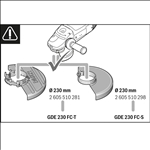 Bosch Absaughaube Full Cover GDE 230 FC-T, Systemzubehör #1600A003DM