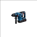 Bosch Akku-Bohrhammer BITURBO mit SDS plus GBH 18V-34 CF, 2 x Akku, Handwerkerkoffer #0611914003
