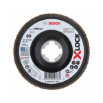 Bosch X-LOCK Fächerschleifscheibe, X571, Best for Metal, gewinkelt, Ø115 mm, K 80, 1St #2608621765