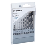 Bosch HSS PointTeQ Sechskantbohrer-Set, 9-tlg., 2-8 mm #2607002826
