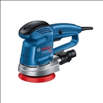 Bosch Exzenterschleifer GEX 34-125, Schleifteller, 1 x Pap.staub-btl., 1 x Absaugad. #0601372300