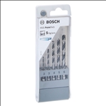 Bosch HSS PointTeQ Sechskantbohrer-Set in Schaukasten, 5-tlg., 2-6 mm #2607002825