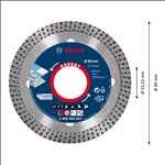 Bosch EXPERT HardCeramic Diamanttrennscheiben, 85 x 22.23 x 1,6 x 7 mm #2608900653