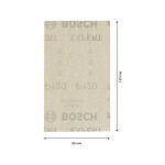 Bosch Schleifblatt M480,80x133mm,P #2608901632