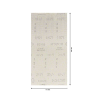 Bosch Schleifblatt M480,115x107mm, #2608901630