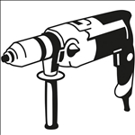 Bosch Kunststoffkoffer für Bohr- und Schlagbohrmaschinen, 381 x 300 x 110 mm #2605438286