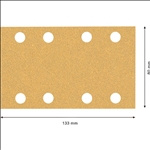 Bosch EXPERT C470 Schleifpapier, 80 x 133 mm, K 60, 50 Stück #2608901661