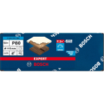 Bosch Expert C470 Schleifpapier für Exzenterschleifer, 115 mm, 8 Löcher, K 80 #2608900988
