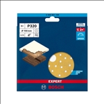 Bosch EXPERT C470 Schleifpapier Mehrloch für Exzenterschleifer, 150 mm, K 320, 5-tlg. #2608901109