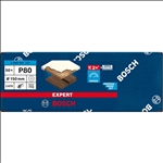 Bosch EXPERT C470 Schleifpapier Mehrloch für Exzenterschleifer, 150 mm, K 80, 50-tlg. #2608901137