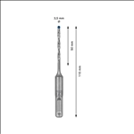 Bosch EXPERT SDS plus-7X Hammerbohrer, 3,5 x 50 x 115 mm #2608900055