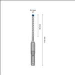 Bosch EXPERT SDS plus-7X Hammerbohrer, 5 x 50 x 115 mm #2608900059