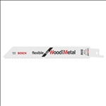 Bosch Säbelsägeblatt S 922 HF, Flexible for Wood and Metal, 100er-Pack, 150 mm #2608656320