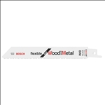 Bosch Säbelsägeblatt S 922 VF, Flexible for Wood and Metal, 25er-Pack #2608657558