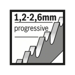 Bosch 25 Stichsägeblätter T 123 X #2608638474
