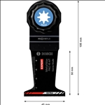Bosch EXPERT MetalMax PAIZ 45 AIT Tauchsägeblatt für Multifunktionswerkzeuge, 45 mm #2608900021