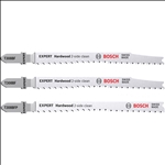 Bosch EXPERT Hardwood 2-side clean Stichsägeblatt-Set, 3-tlg., (2xT308BF, 1xT308BFP) #2608900549