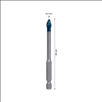 Bosch EXPERT HEX-9 HardCeramic Bohrer, 6 x 90 mm #2608900590