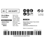 Bosch Tauchsägebl MultiMa AIZ32APIT 25St #2608900027