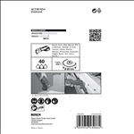 Bosch EXPERT ACZ 85 RD4 Segmentblatt für Multifunktionswerkzeuge, 85 mm #2608900034