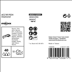 Bosch EXPERT ACZ 85 RD4 Segmentblatt für Multifunktionswerkzeuge, 85 mm, 10-tlg. #2608900035