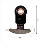 Bosch EXPERT Corner Blade MATI 68 RD4 Blatt für Multifunktionswerkzeuge, 68 x 10 mm #2608900038